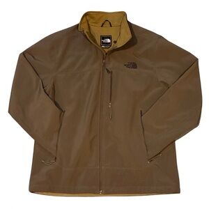 The North Face Men's Apex Bionic 3 Softshell Jacket - Green Size Lg